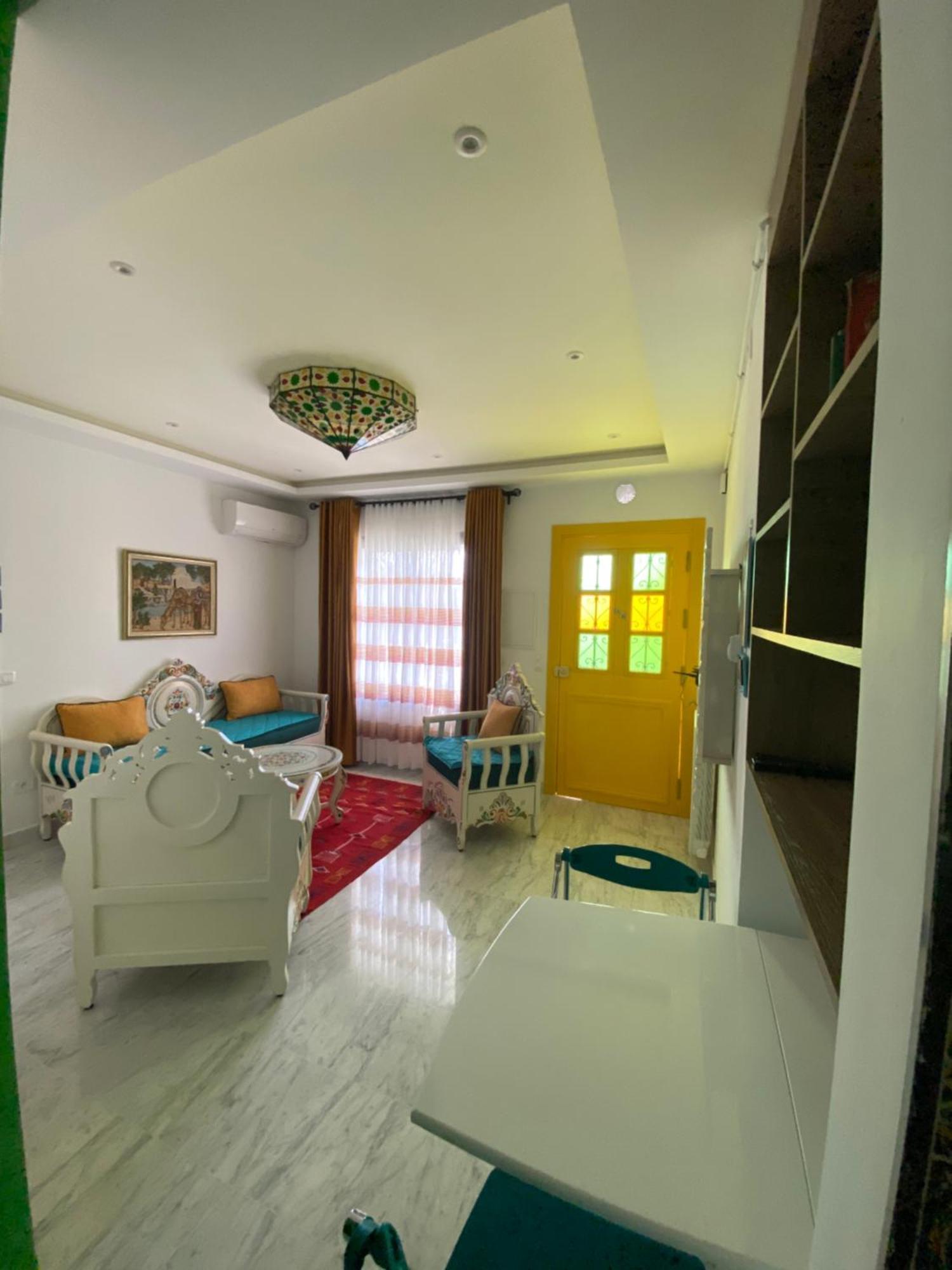 Marsa-Sidi Bousaid Cosy Authentic Apartment La Marsa Buitenkant foto